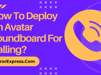 How to Deploy an Avatar Soundboard for Calling